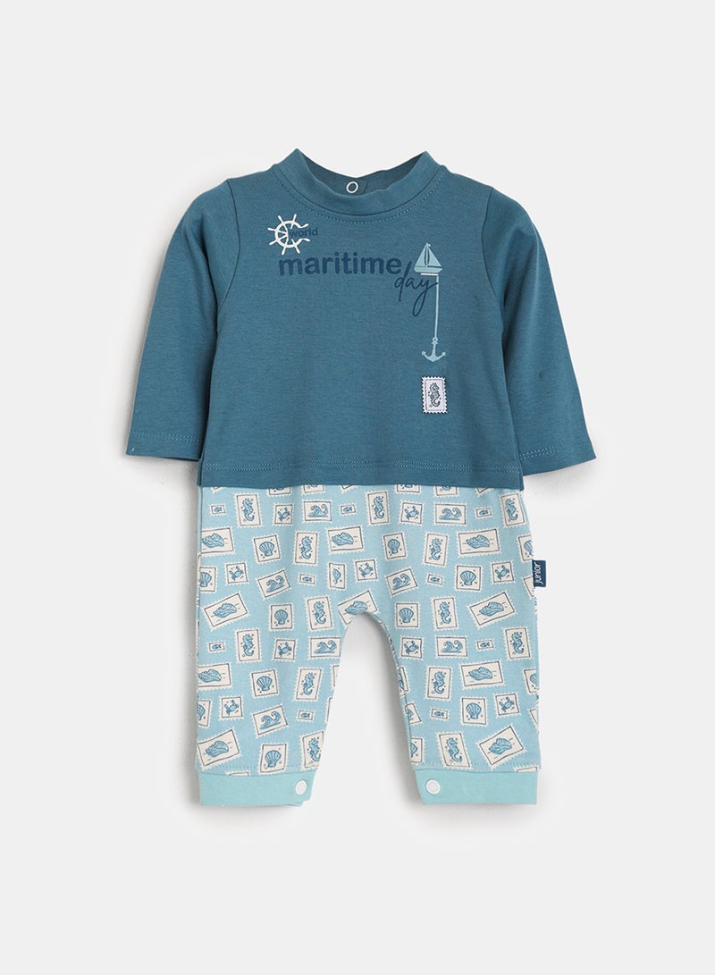 Junior Baby Boys Romper - Image 1